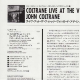 Coltrane, John - Live At The Village Vanguard Again!, Insert